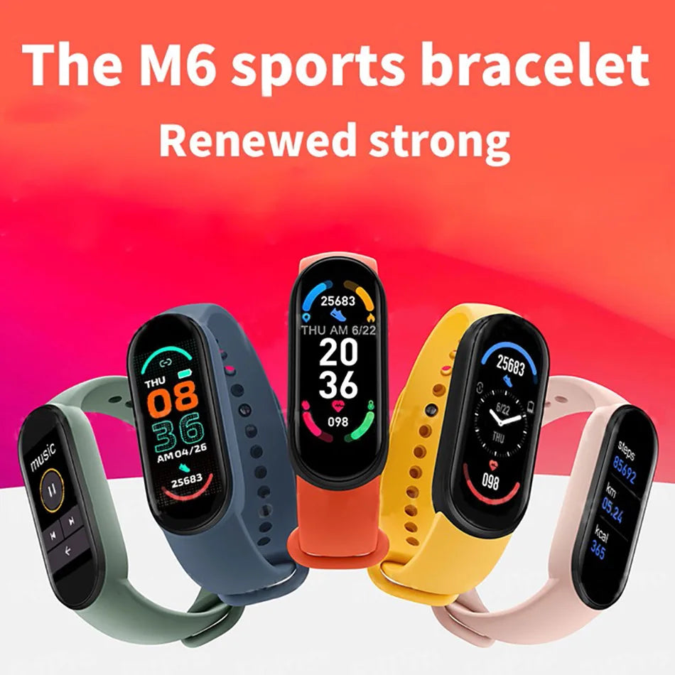 FitFanatic Smart Watch Men Women Fitness Smart Bracelet