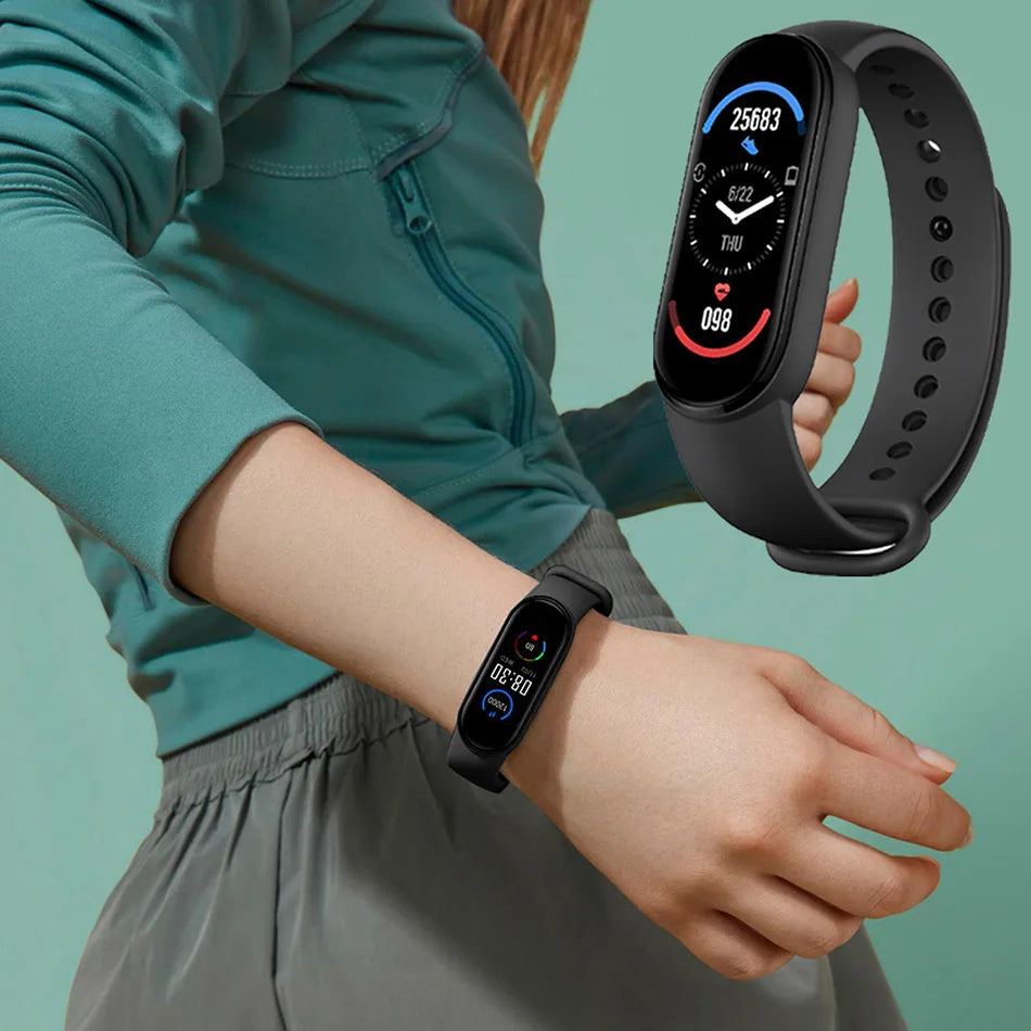 FitFanatic Smart Watch Men Women Fitness Smart Bracelet