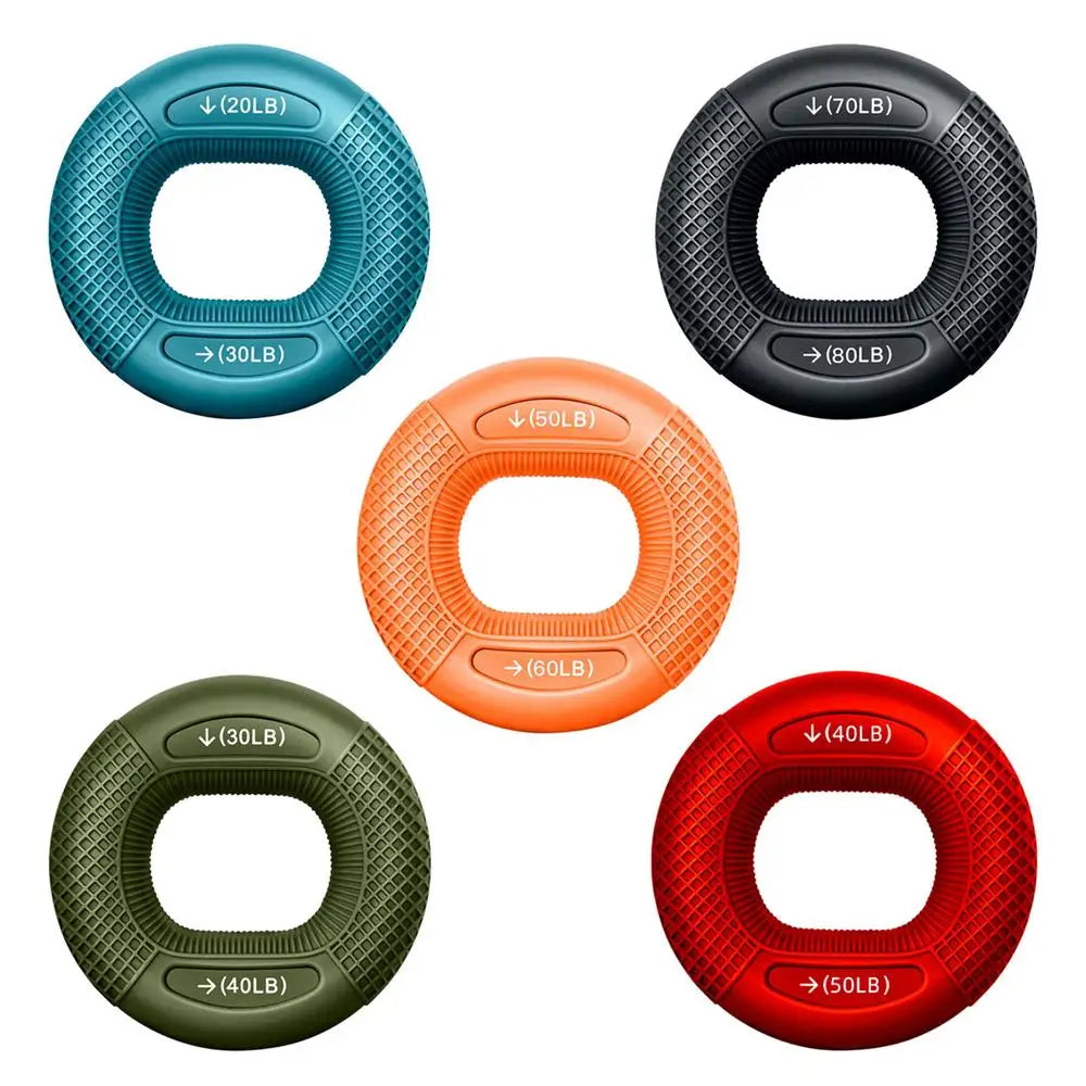 FitFanatic Silicone Finger Gripper Ring Hand Muscle Strengthener