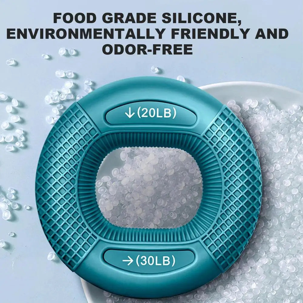 FitFanatic Silicone Finger Gripper Ring Hand Muscle Strengthener