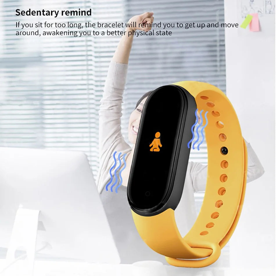 FitFanatic Smart Watch Men Women Fitness Smart Bracelet