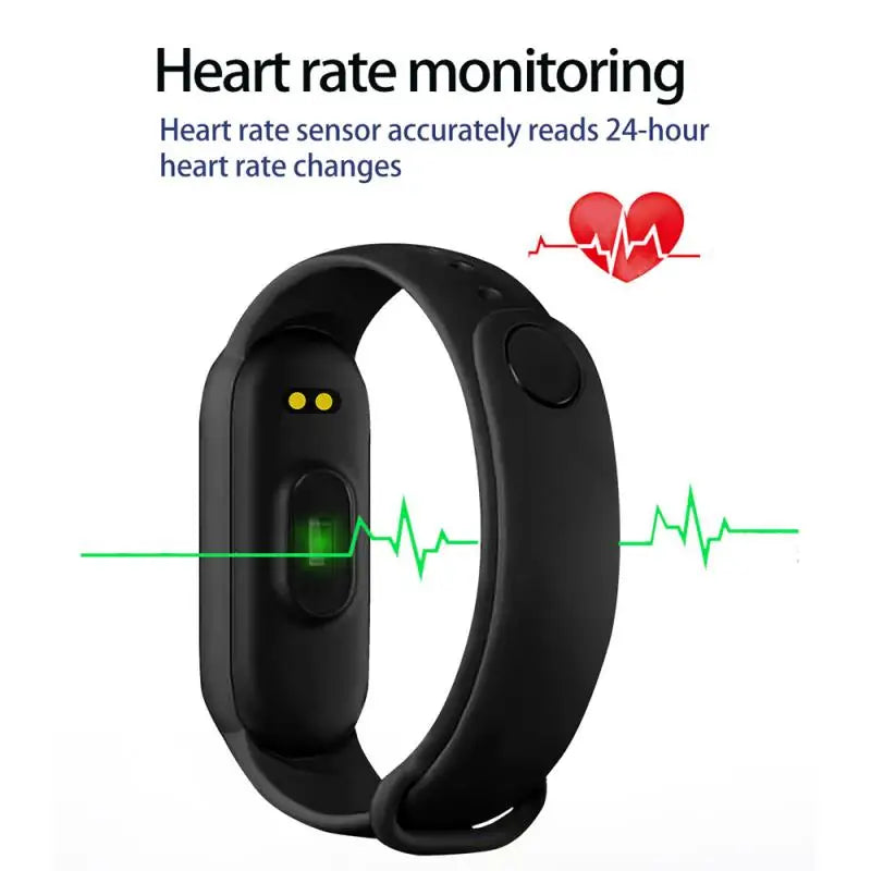 FitFanatic Smart Watch Men Women Fitness Smart Bracelet