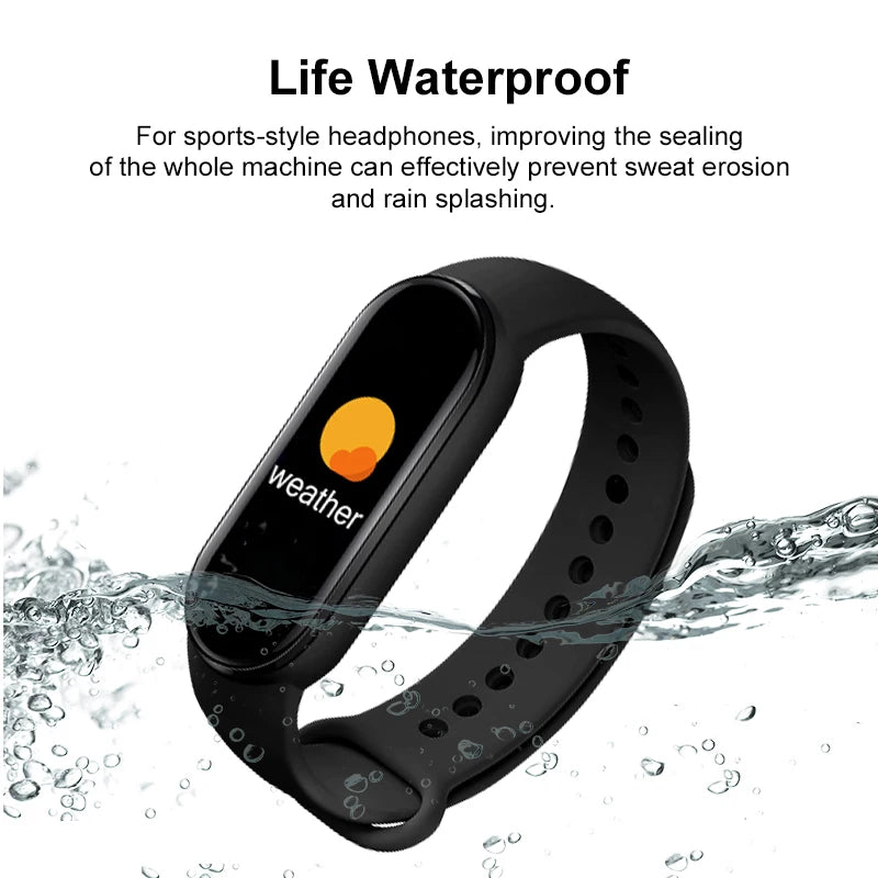 FitFanatic Smart Watch Men Women Fitness Smart Bracelet